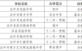 漢中關于2023年全市民辦學校年檢結果的公告縮略圖